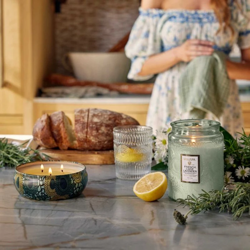 French Cade & Lavender Candle Collection