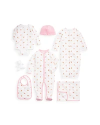 Girls' Polo Bear Cotton 7 Piece Gift Set - Baby