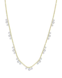 Meira T 14K Yellow Gold Scattered Diamonds Necklace, 18