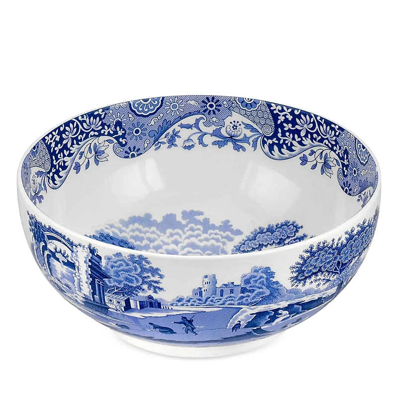 Spode Blue Italian Deep Round Bowl