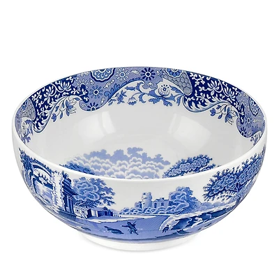 Spode Blue Italian Deep Round Bowl