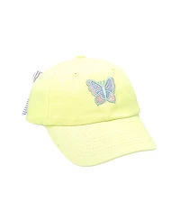 Bits & Bows Girls' Butterfly Bow Baseball Hat