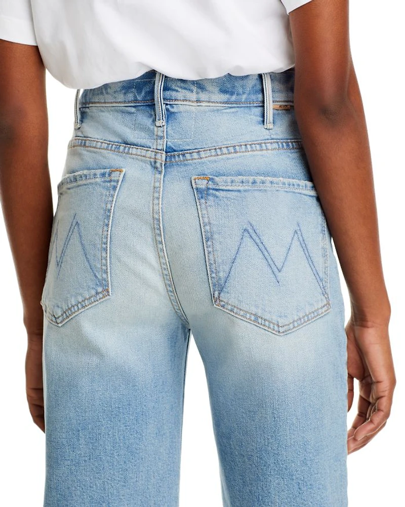 The Hustler Roller Frayed Jeans I Confess