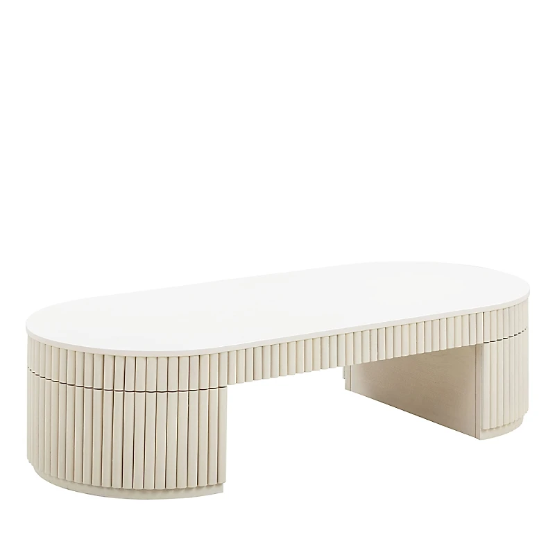 Tov Furniture Bella Oval Coffee Table