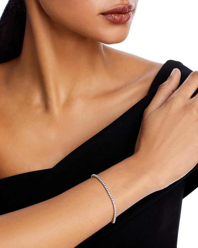 Diamond Tennis Bracelet 14K Gold, 0.50 tcw