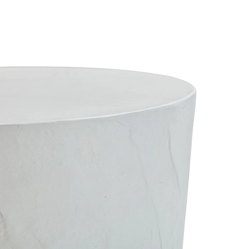 Margot Faux Plaster Indoor / Outdoor Concrete Stool