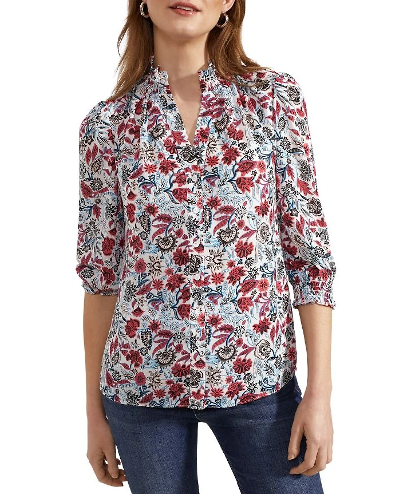 Giovanna Floral Print Blouse