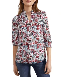 Giovanna Floral Print Blouse