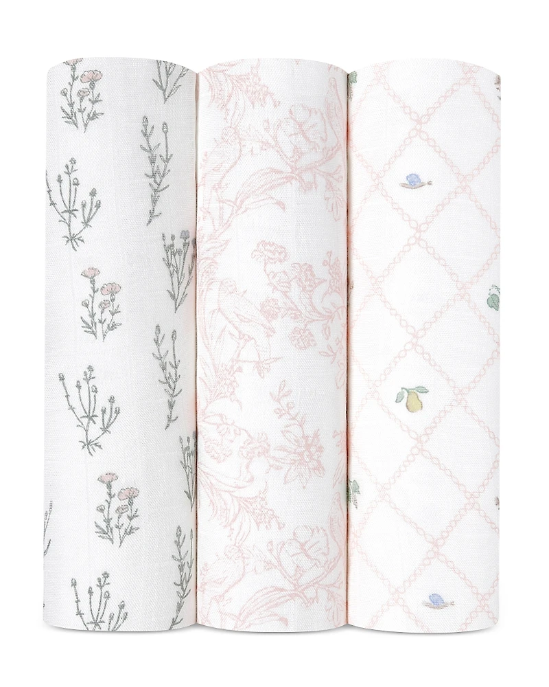 Aden and Anais French Floral Silky Pack of
