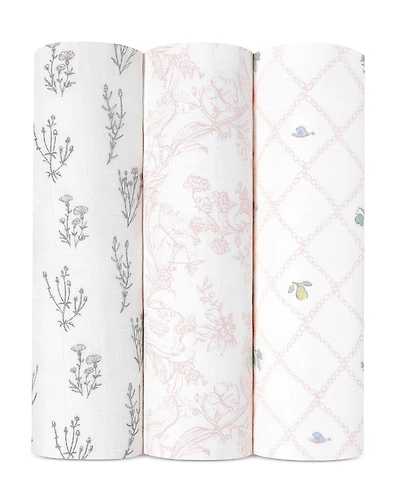 Aden and Anais French Floral Silky Pack of