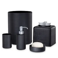 Cambric Glass Brush Holder