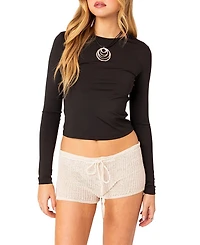 Edikted Tay Long Sleeve Top