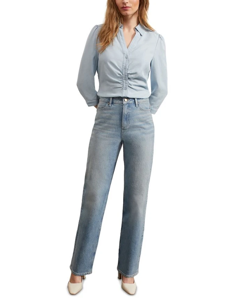 Limited Leigh Straight Leg Jean Light Wash