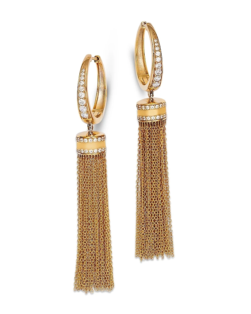 Bloomingdale's Fine Collection Diamond Tassel Drop Earrings