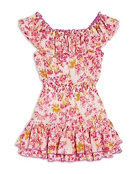 Poupette St. Barth Girls' Bella Mini Dress - Little Kid, Big Kid