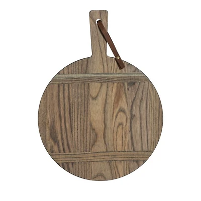 Ash Wood Round Serving Board