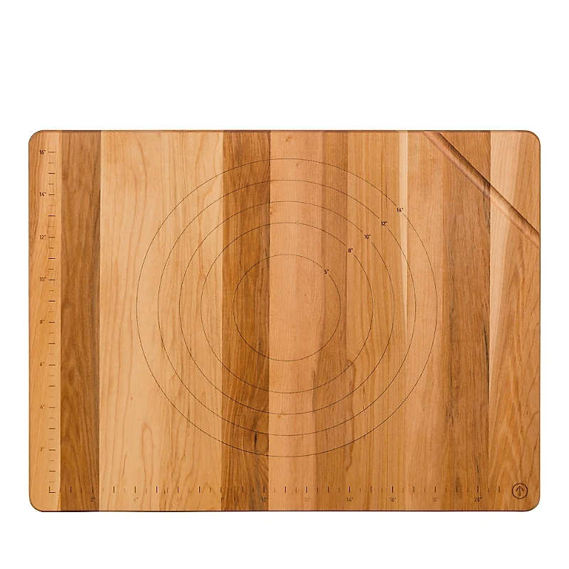 J. k. Adams 24 Maple and Black Walnut Pastry Board