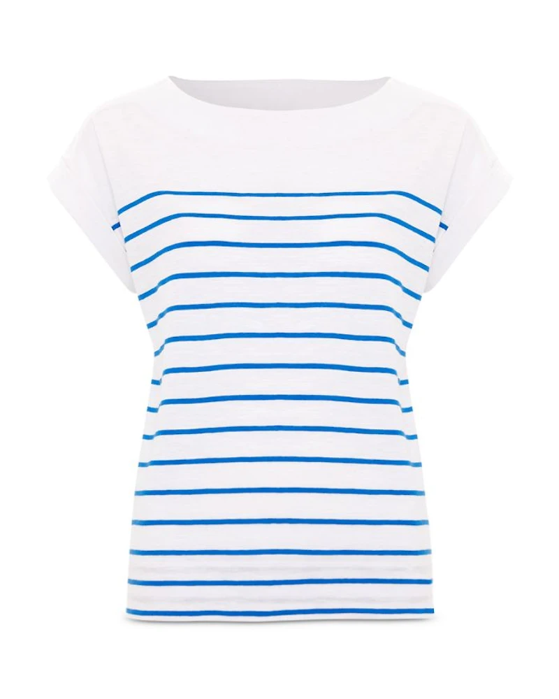 Alycia Striped Tee