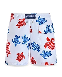Boys' Jim Multi Color Turtle Swim Trunks - Little Kid, Big Kid