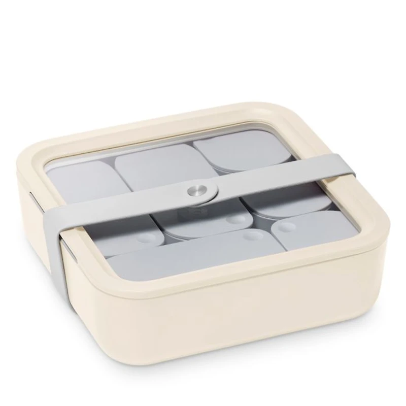 10 Cup Nonstick Square Glass Food Container