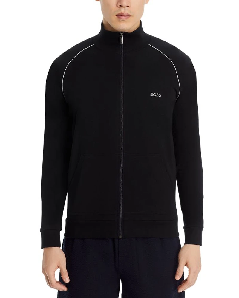 Mix & Match Cotton Blend Full Zip Jacket