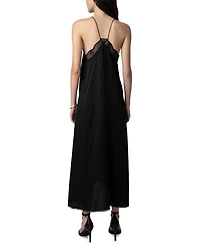 Risty Silk Jacquard Dress