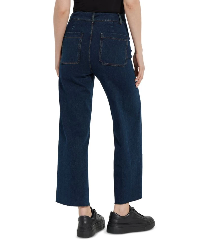 Erin Wide Leg Jeans Indigo