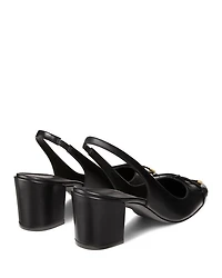 Women's Sleek Bow 50 Slingback Pumps