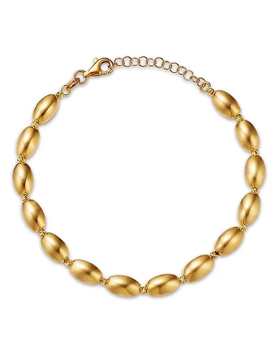 Alberto Amati 14K Yellow Gold Beaded Flex Bracelet