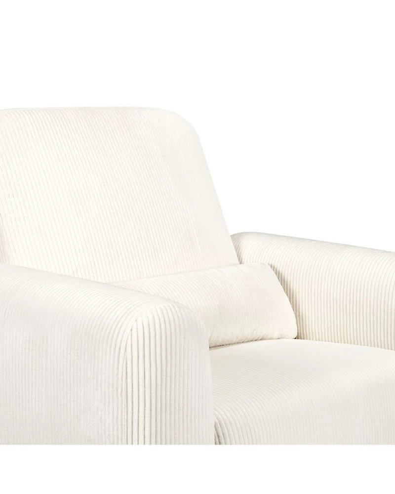 Tuba Corduroy Extra Wide Swivel Glider