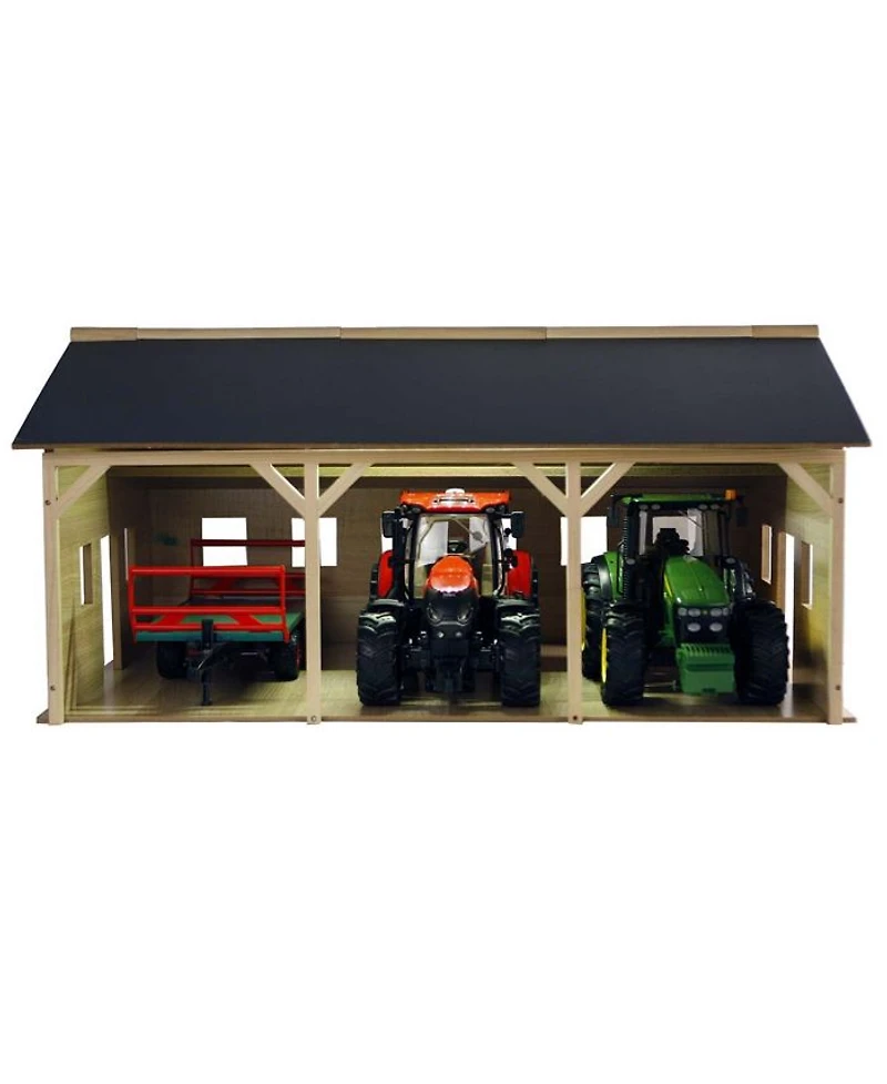 1/16 Farm Machinery 3-Bay Shed - Age 2-4 Years