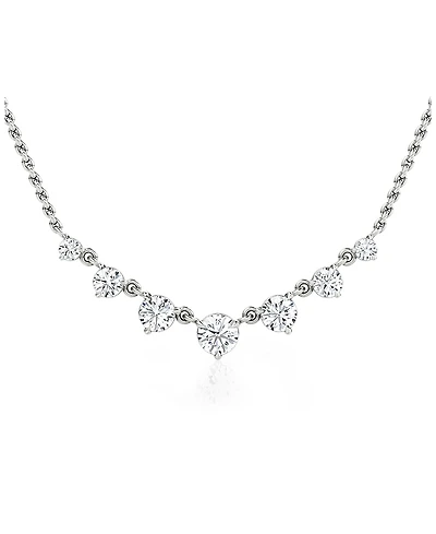 Vrai Linked Lab-Grown Diamond Tennis Necklace
