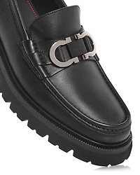 Men's Gancini Leather Loafers
