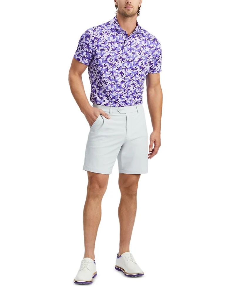 Maverick 4 Way Stretch Slim Straight Fit 8" Shorts