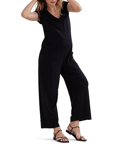 Hatch Collection The Charlotte Maternity Nursing Friendly Jumpsuit