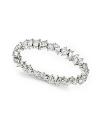 Illuminate Bracelet in 14K White Gold, 19.0ctw Mixed Shaped Lab Grown Diamonds, 7"