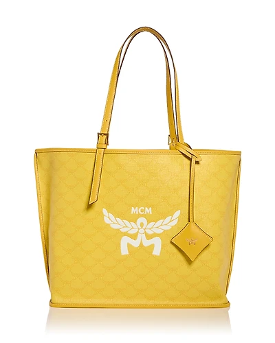 Mcm Himmel Medium Lauretos Shopper Tote