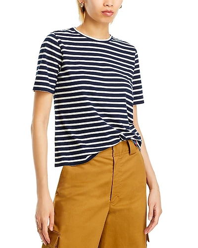 Kule The Modern Striped Cotton Tee