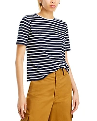 Kule The Modern Striped Cotton Tee