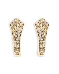 Alberto Milani 18K Yellow Gold Via Fiori Chiari Diamond Earrings, 0.82 tcw - Exclusive, Italy Campaign