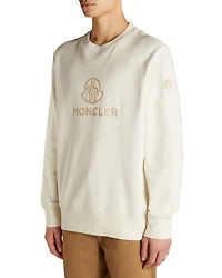 Moncler Cosston Cotton & Cashmere Logo Sweatshirt