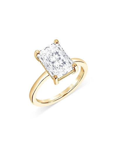 Bloomingdale's Fine Collection Certified Lab Grown Radiant-Cut Diamond Engagement Ring