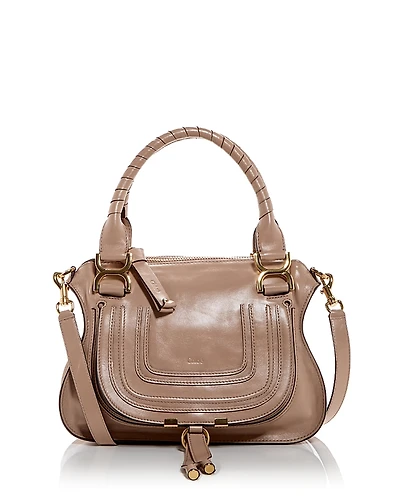 Chloe Marcie Small Leather Satchel