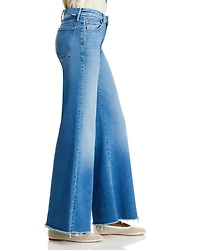 The Roller High Rise Wide Leg Jeans Work Hard Play