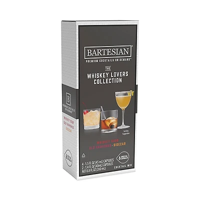 Bartesian Whiskey Lovers 6 Pack Capsules