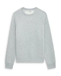 Upper Pmo Rhinestone Wings Sweatshirt