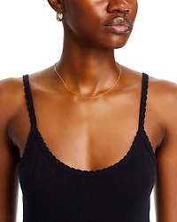 Pointelle Tank