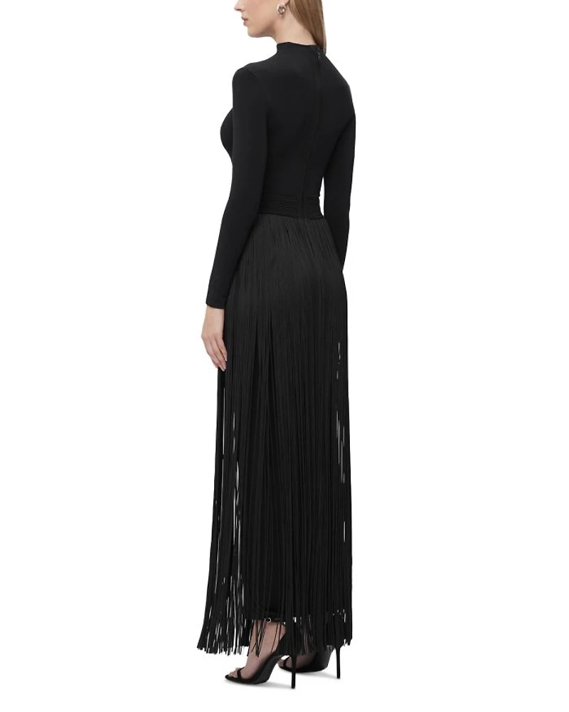 The Sloane Fringe Gown
