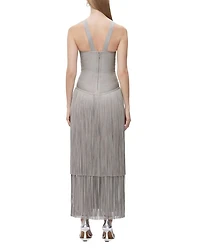 Kennedy Metallic Fringe Gown