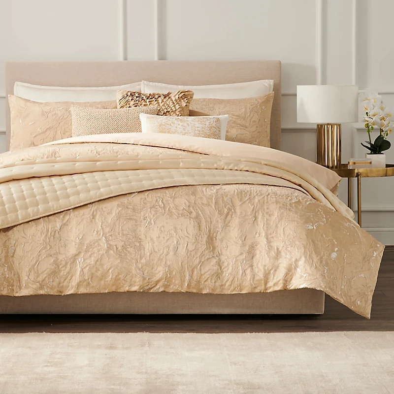 Donna Karan Home Liquid Marble Duvet Cover